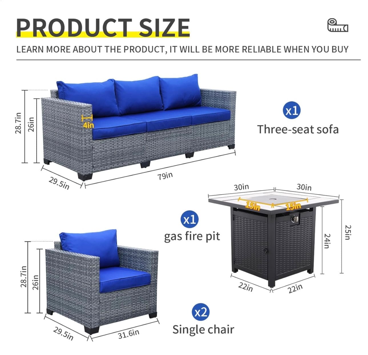 Patio furniture
