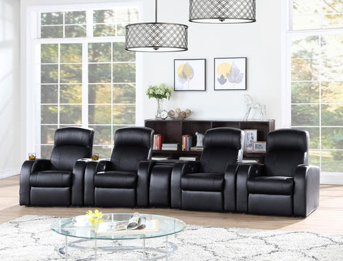 5 PC 4-SEATER HOME THEATER - FIVE STAR FURNITURE LIQUIDATION