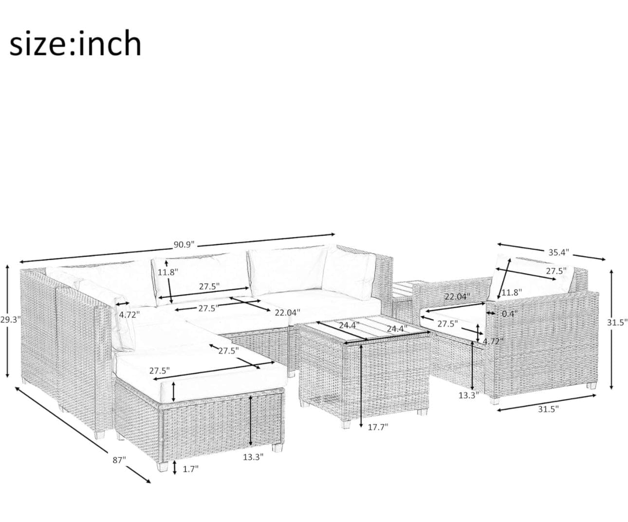 Patio furniture