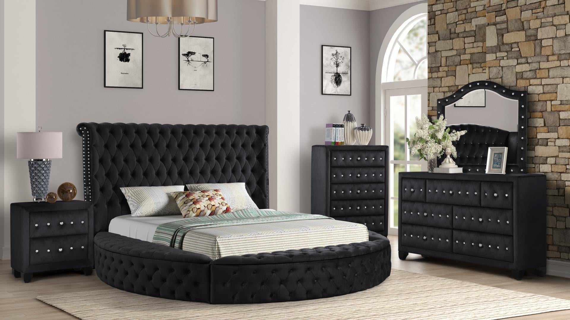 BEDROOM SET WITH DRESSER