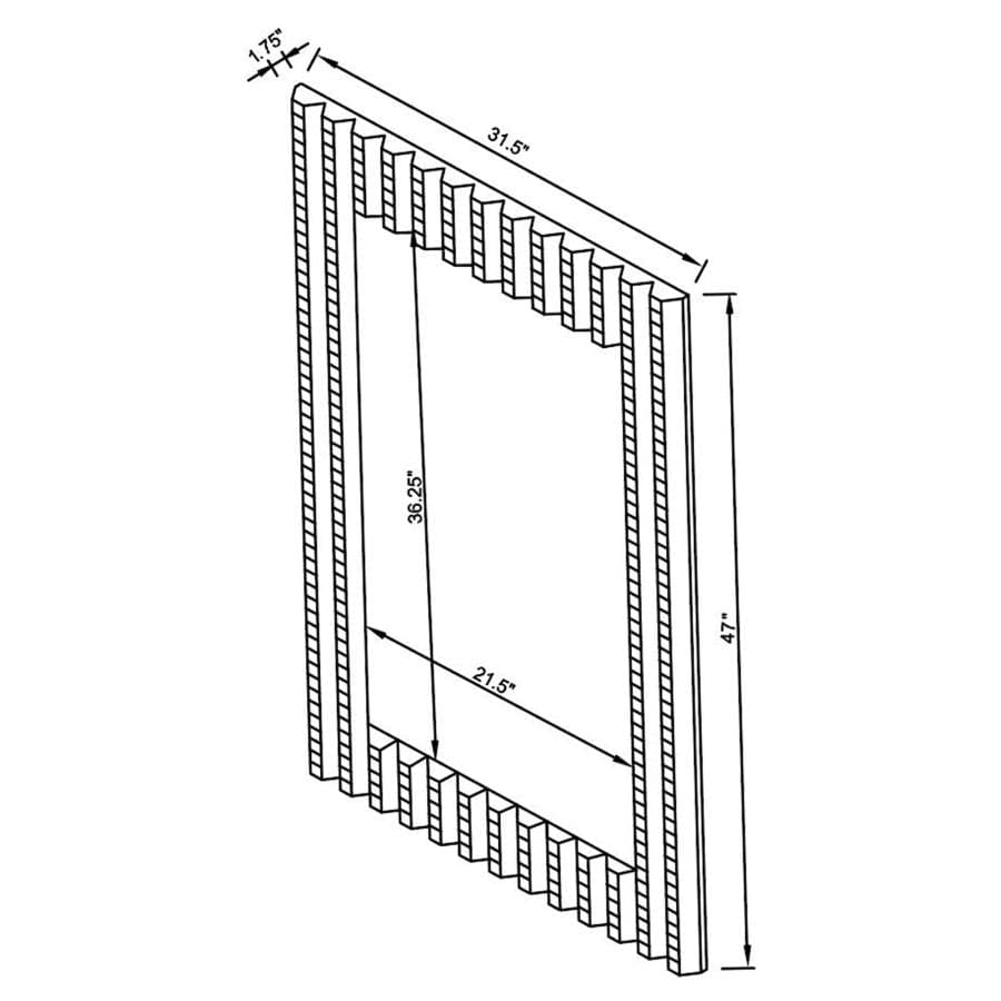 MIRROR - FIVE STAR FURNITURE LIQUIDATION