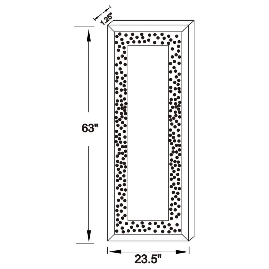 Floor mirror