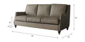 Sofá and loveseat set