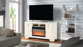 TV STAND W FIREPLACE