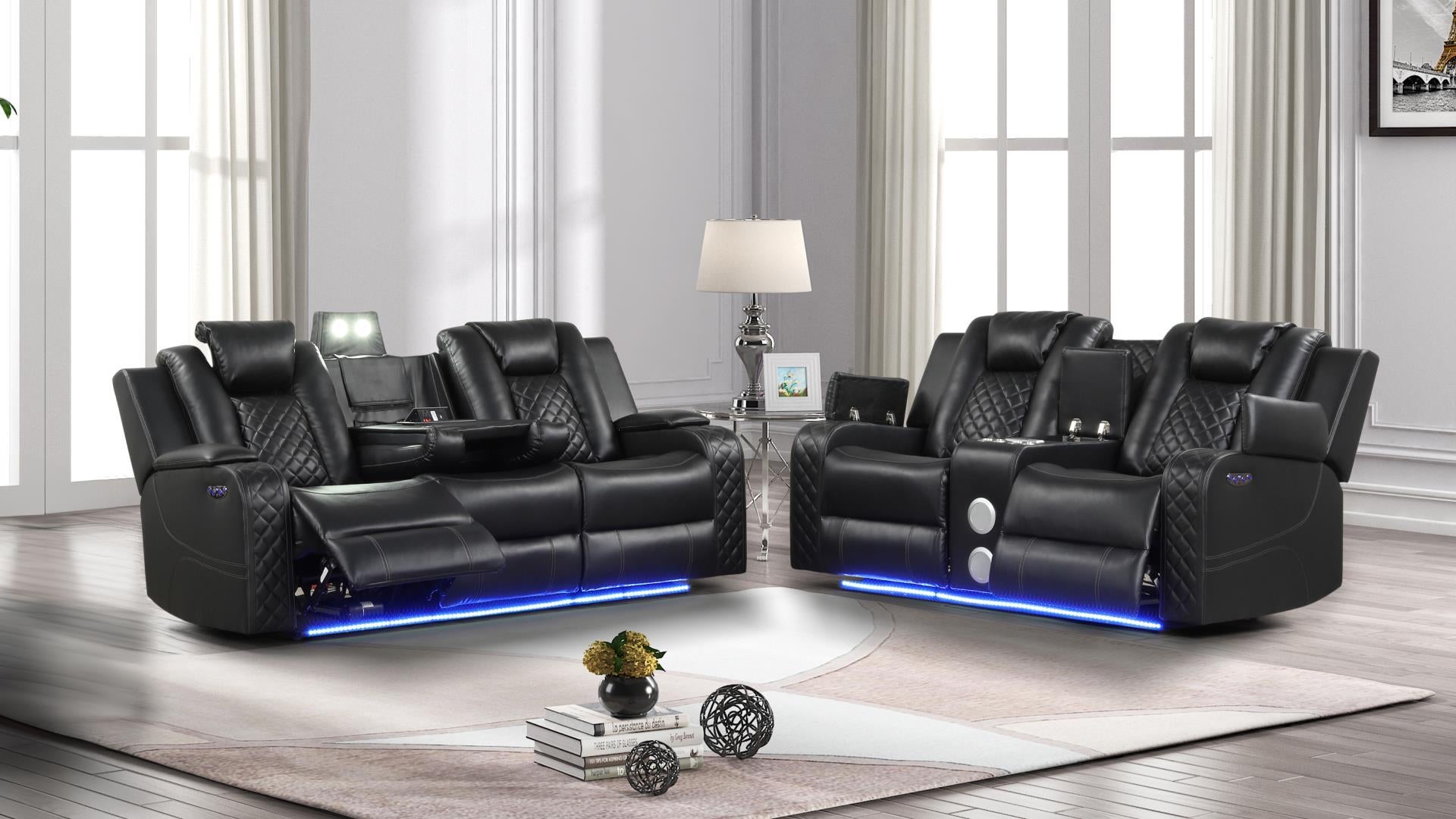 LIVING ROOM SET RECLINER