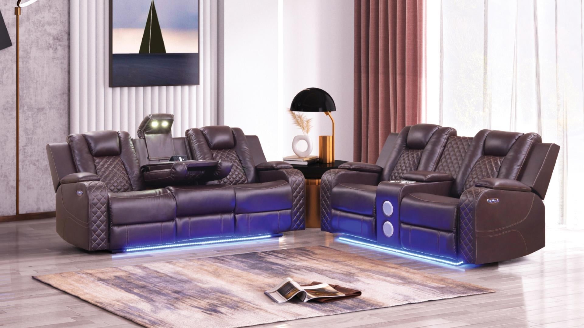 LIVING ROOM SET RECLINER