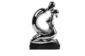 Silver Couple Sculpture