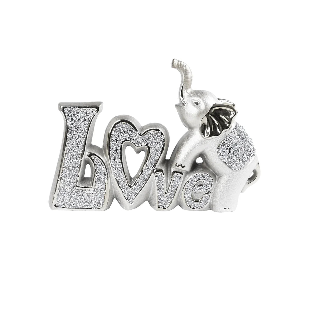 Elephant w/ LOVE Sign