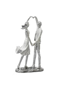 Couple forming Heart Sculpture