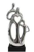 Family Heart Cut Out Sculpture