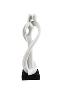 Standing Couple White Sculpture