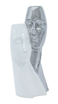 Double Face Ceramic Sculpture