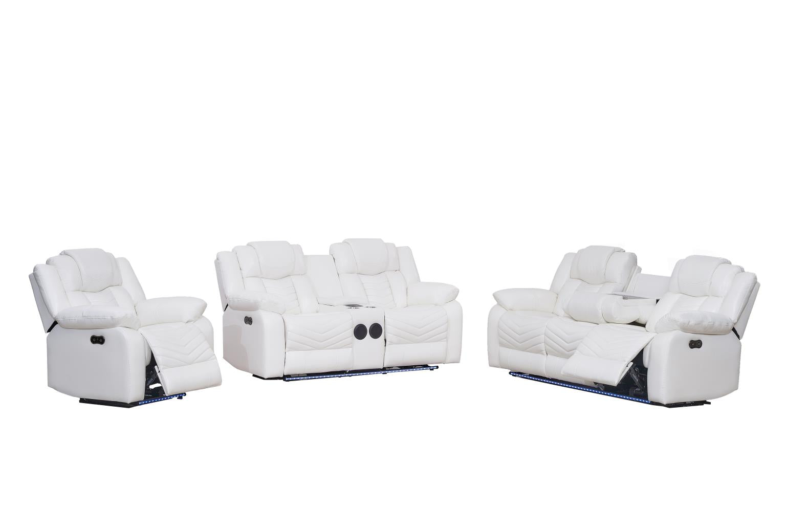 Living room set recliner