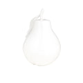 SOLID COLOR PEAR SCULPTURE // WHITE