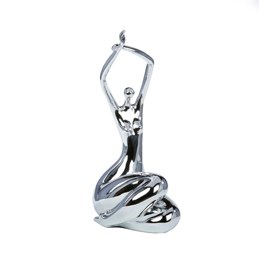 ELIZABETH SCULPTURE // LARGE CHROME