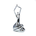 ELIZABETH SCULPTURE // LARGE CHROME