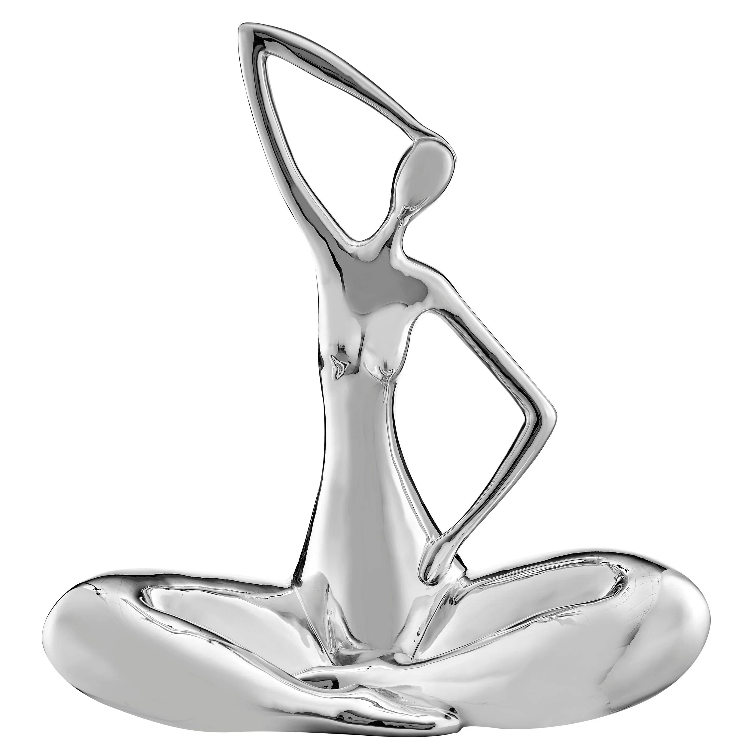THE DIANA SCULPTURE // LARGE, CHROME