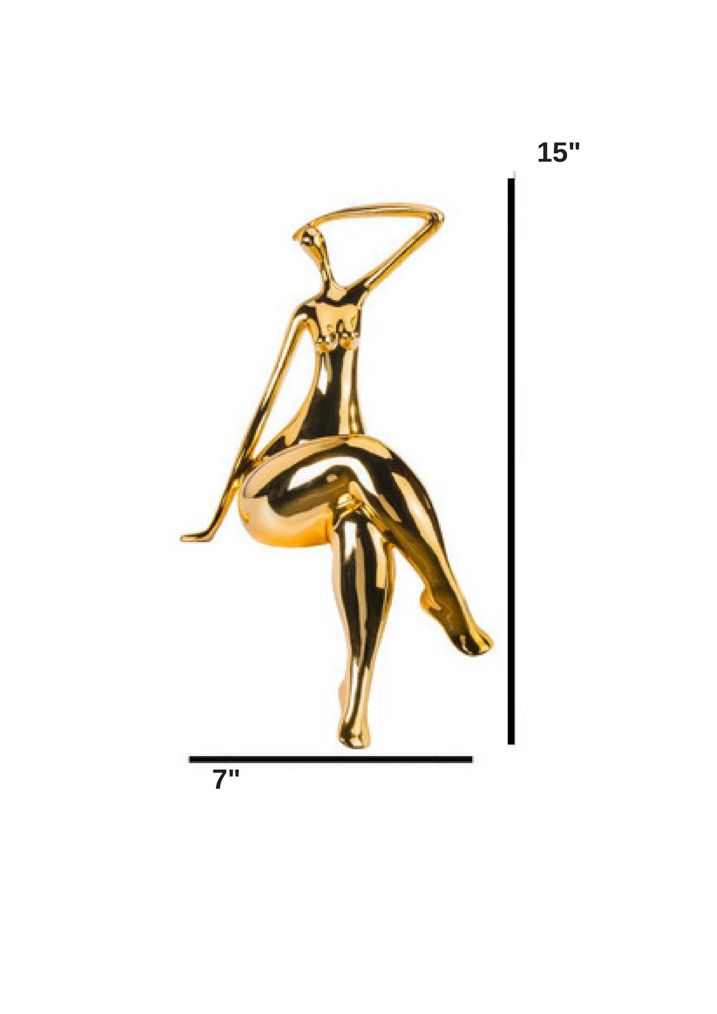 ISABELLA SCULPTURE  GOLD