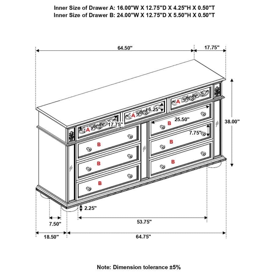 Dresser-mirror-chest
