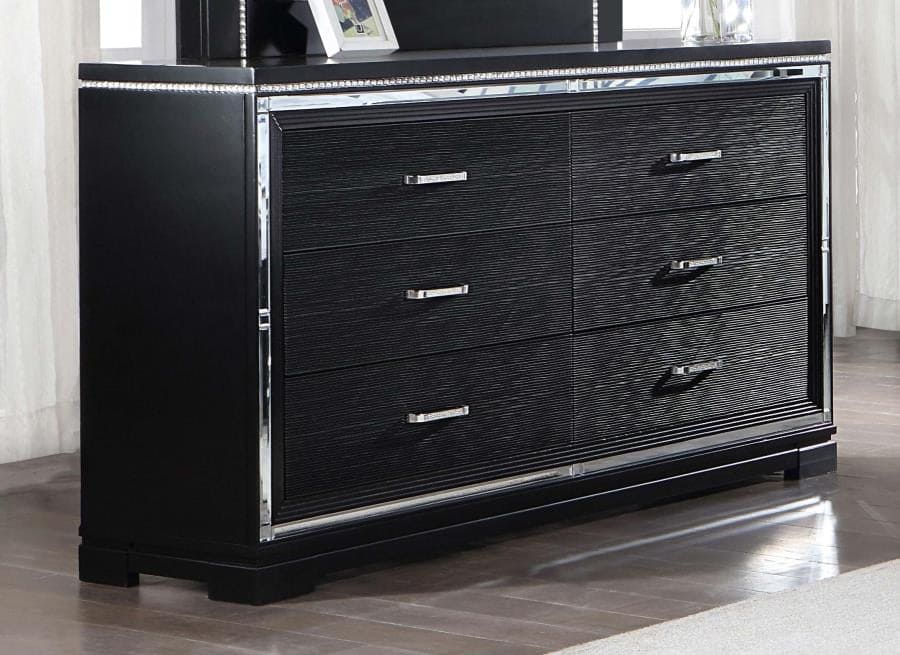 Dresser-mirror-night stand-chest