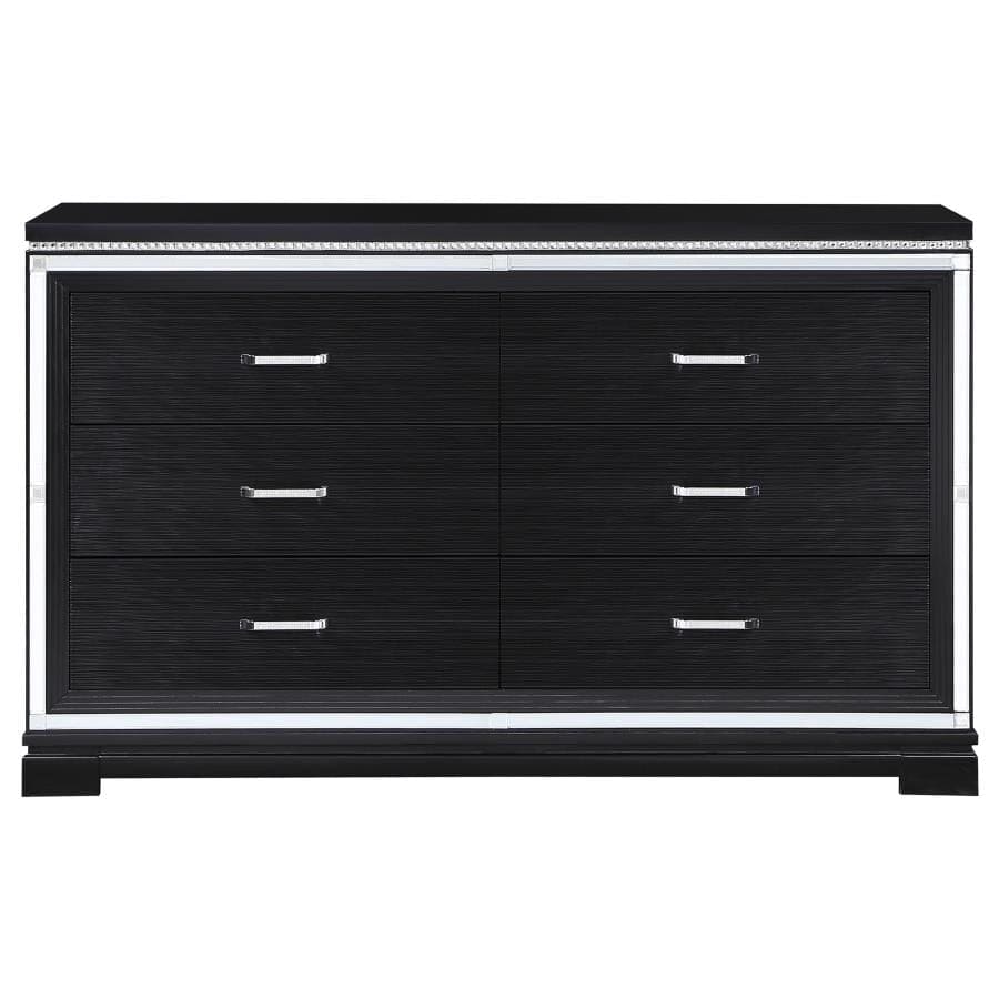 Dresser-mirror-night stand-chest