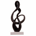 ANTILIA TREBLE ABSTRACT SCULPTURE - LARGE BLACK