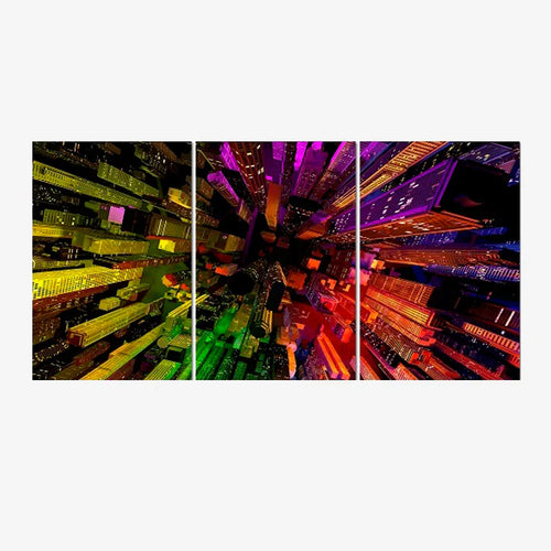 ARCHITECTURE Colorful Architecture - Acrylic