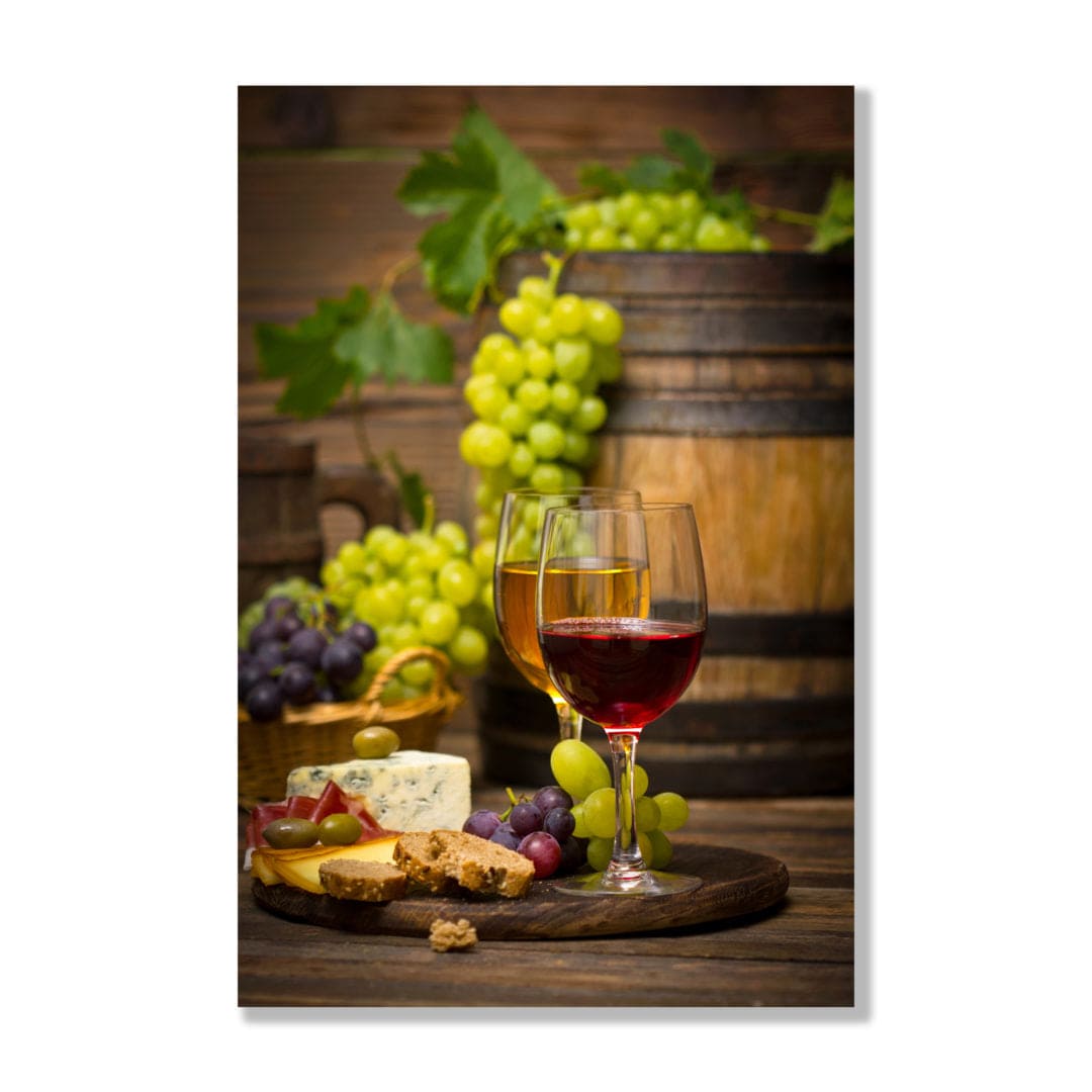 Wine glass art