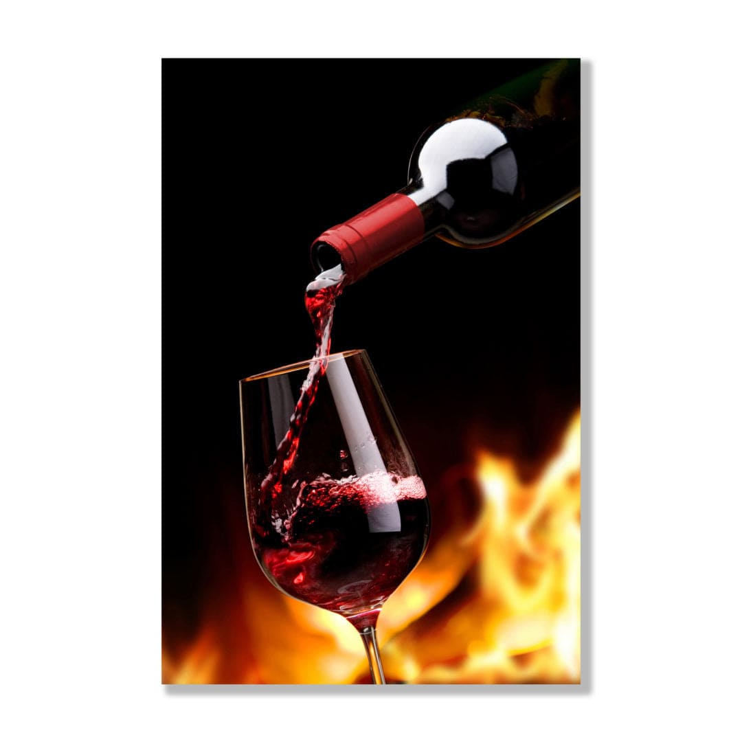 Wine glass art