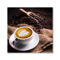 Café glass art 4 pc set