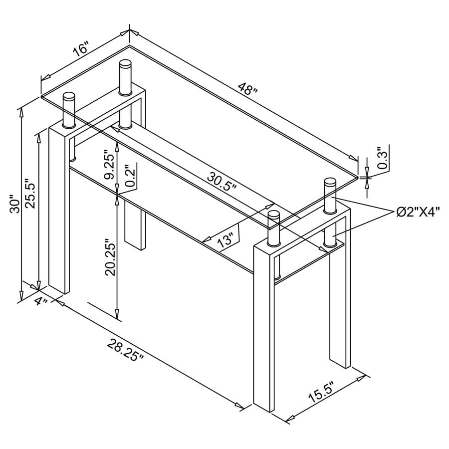 Consola table