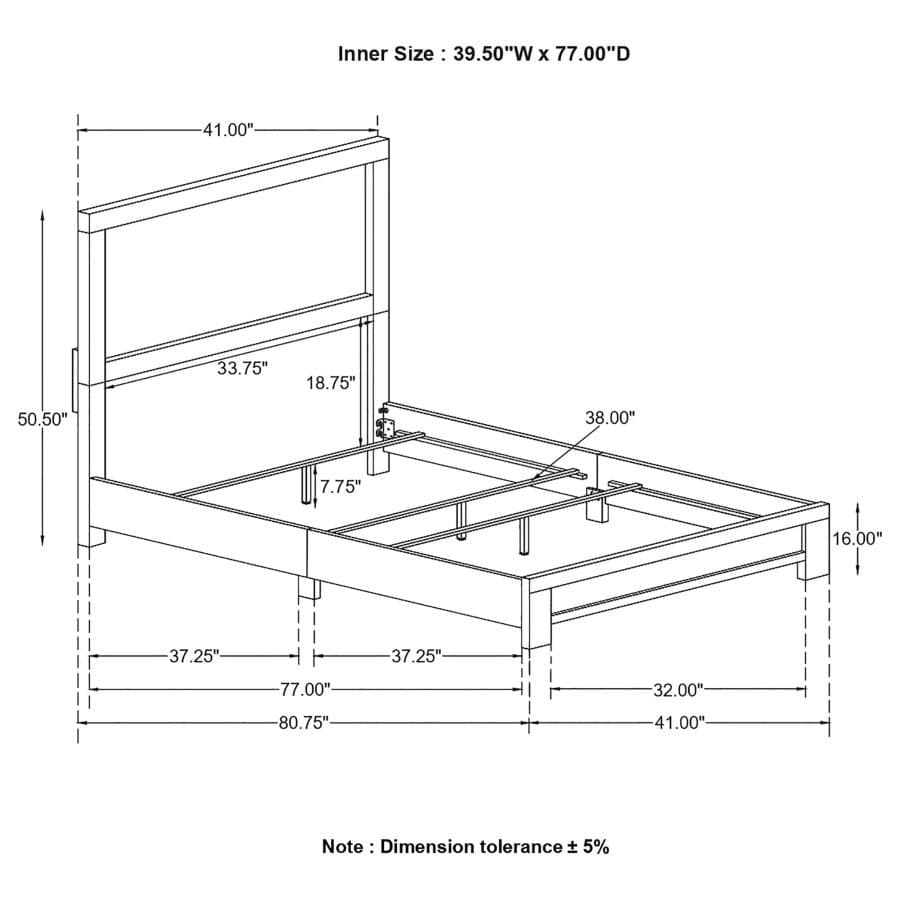 Twin bed