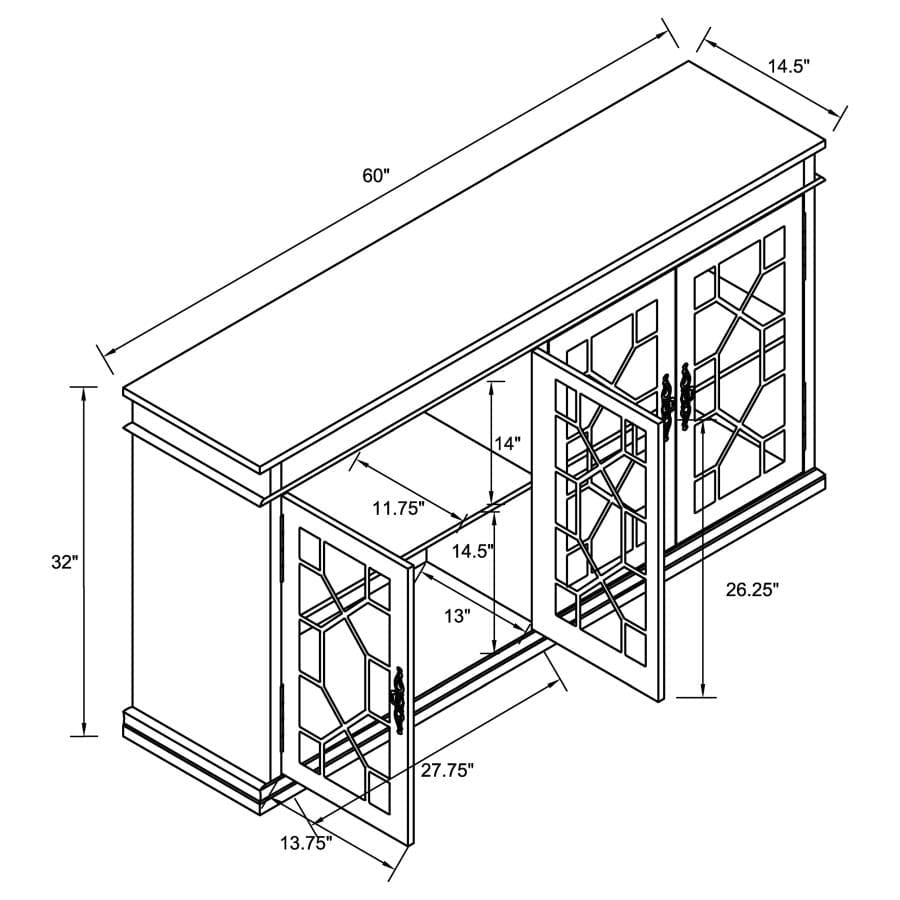 Accent cabinet