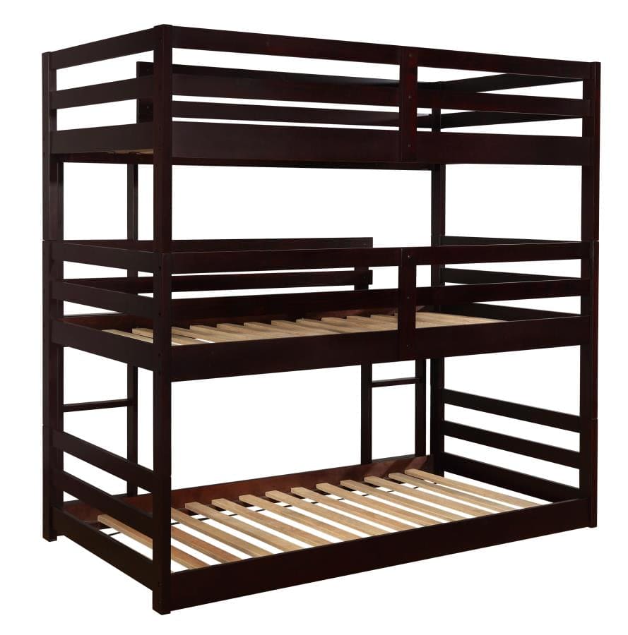 Triple Twin bed