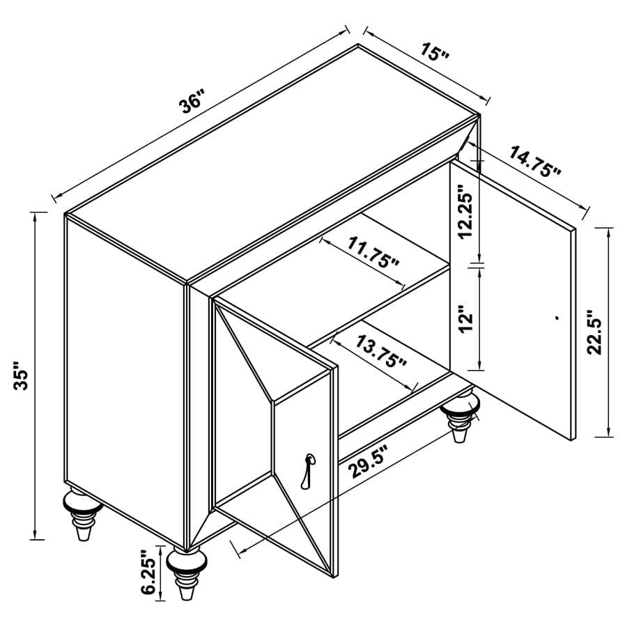 Accent cabinet
