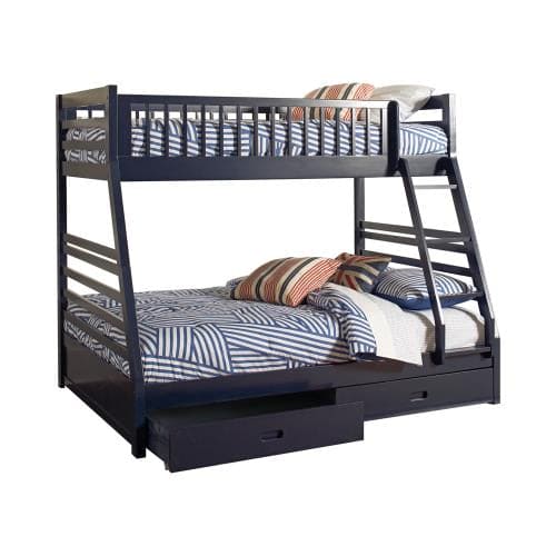 Twin over full w 2 drawer
