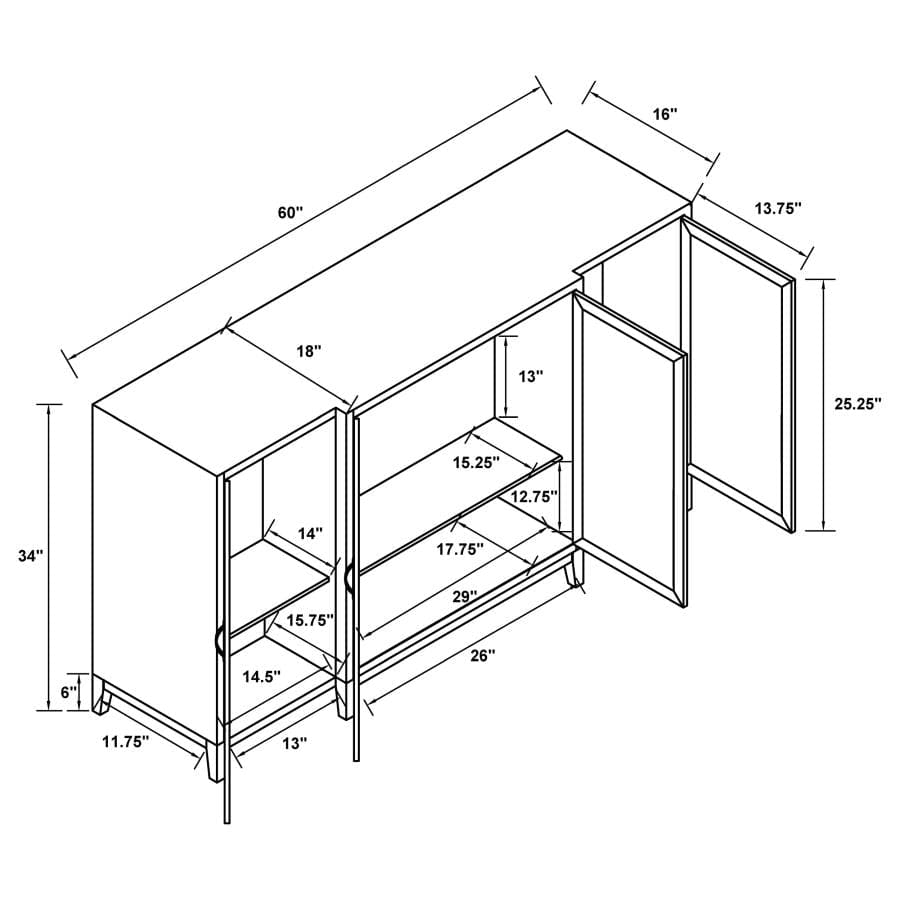 Accent cabinet