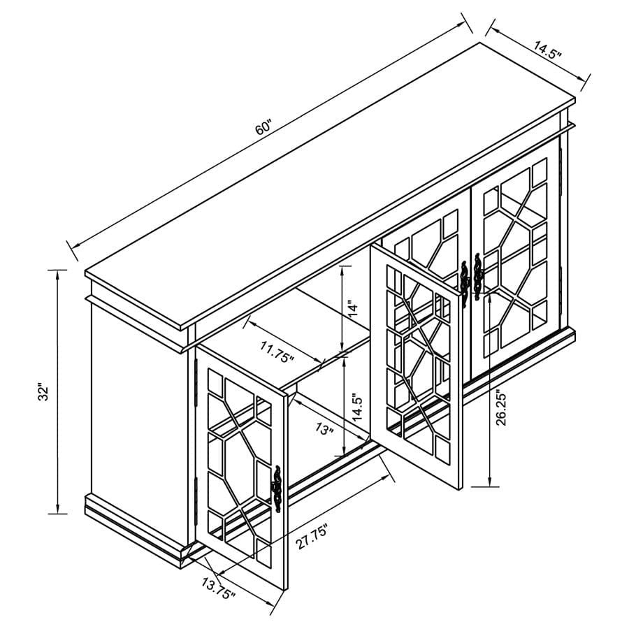 Accent cabinet