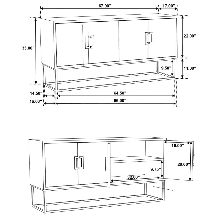 Accent cabinet