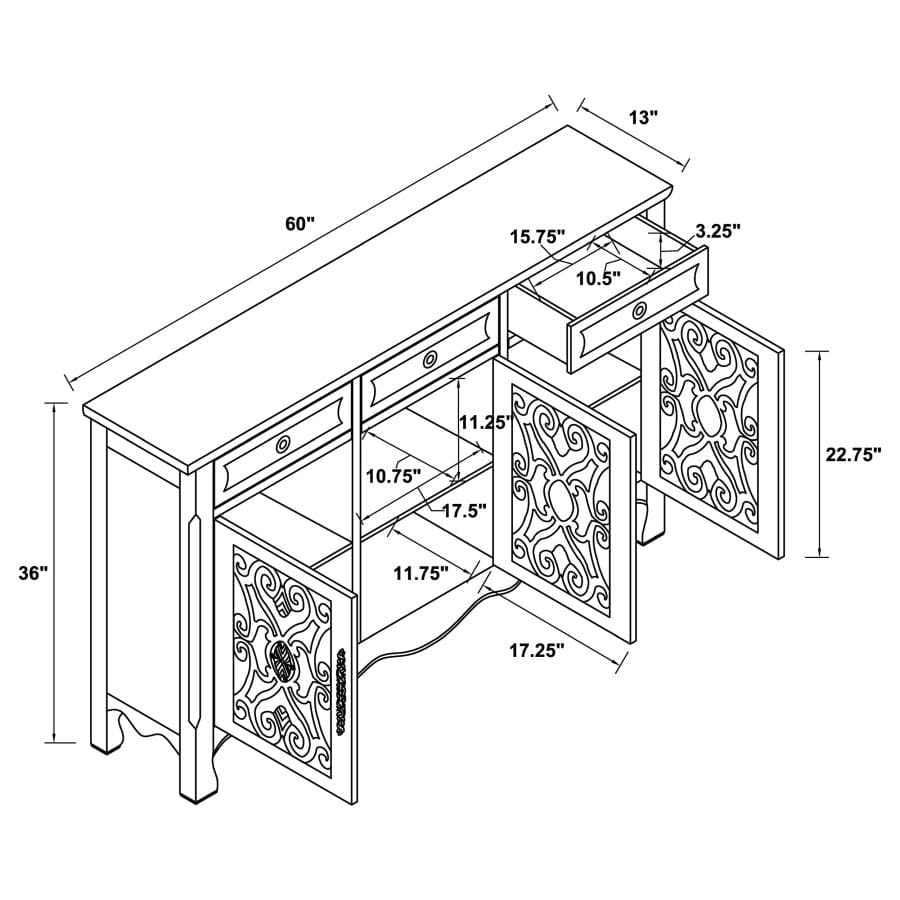 Accent cabinet