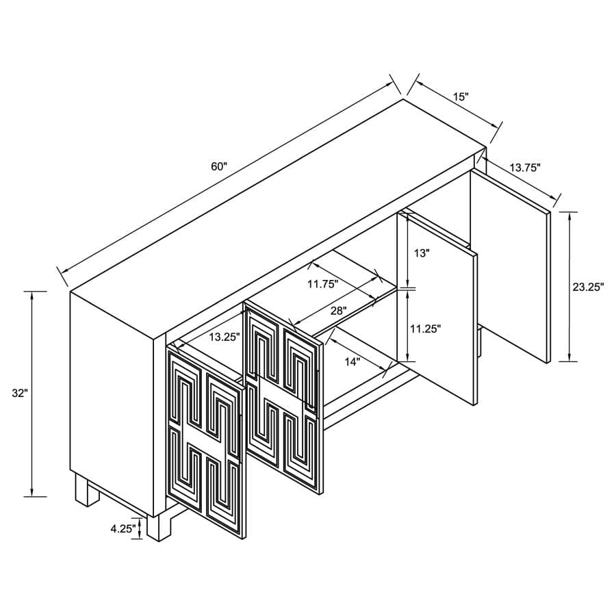 Accent cabinet