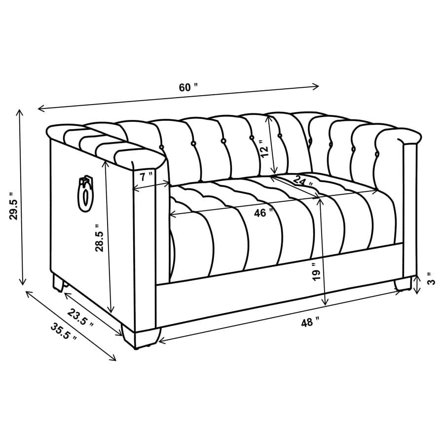 LIVING ROOM SET 4 PC SET