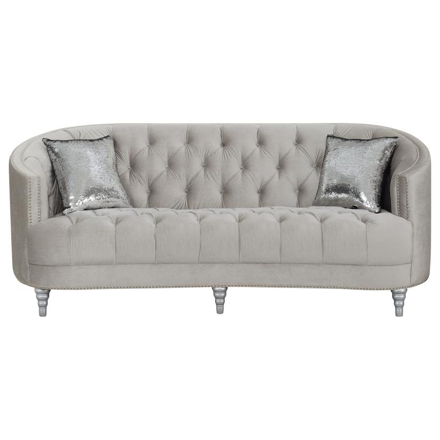 Velvet living room
