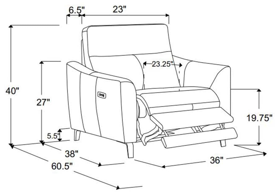 Living room set Electric recliner