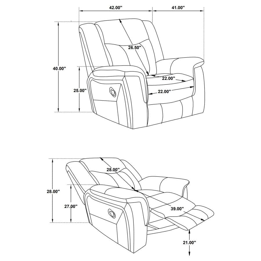 Recliner set