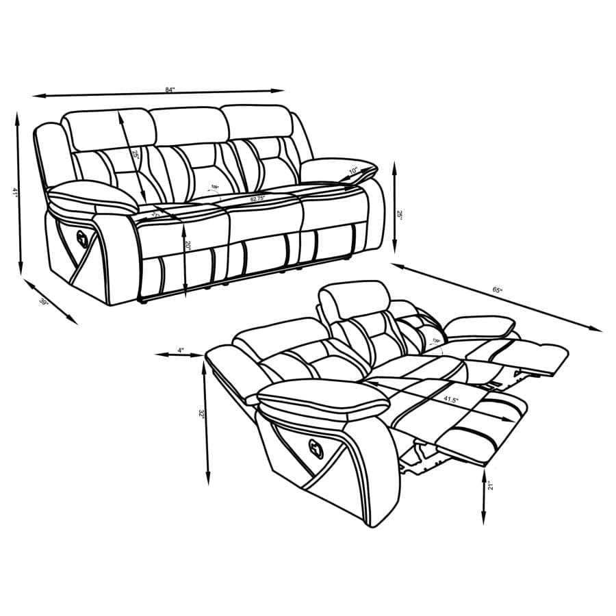 Recliners set