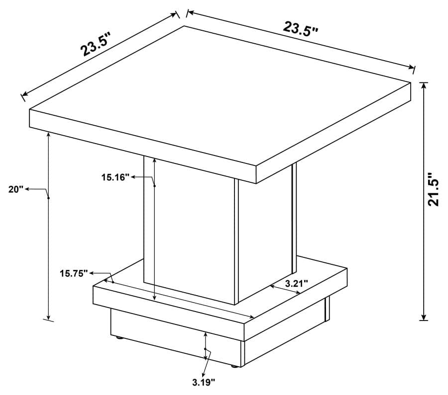 End table