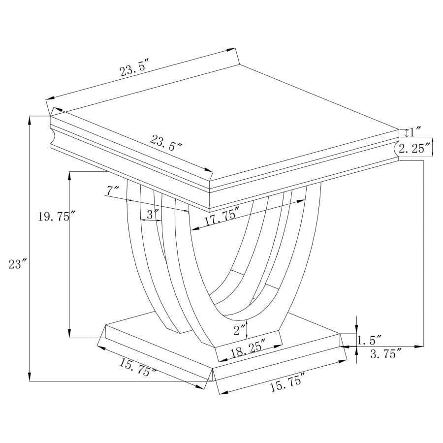 End table