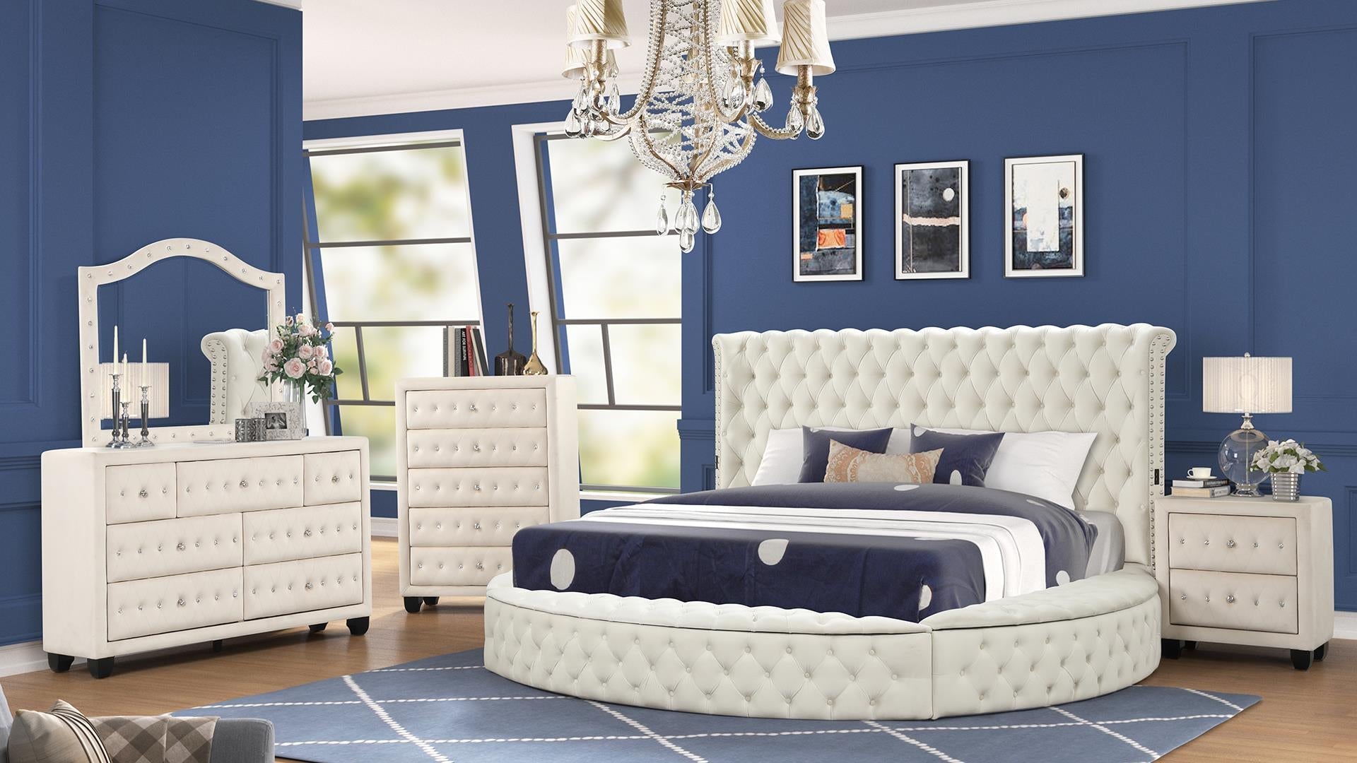 BEDROOM SET WITH DRESSER