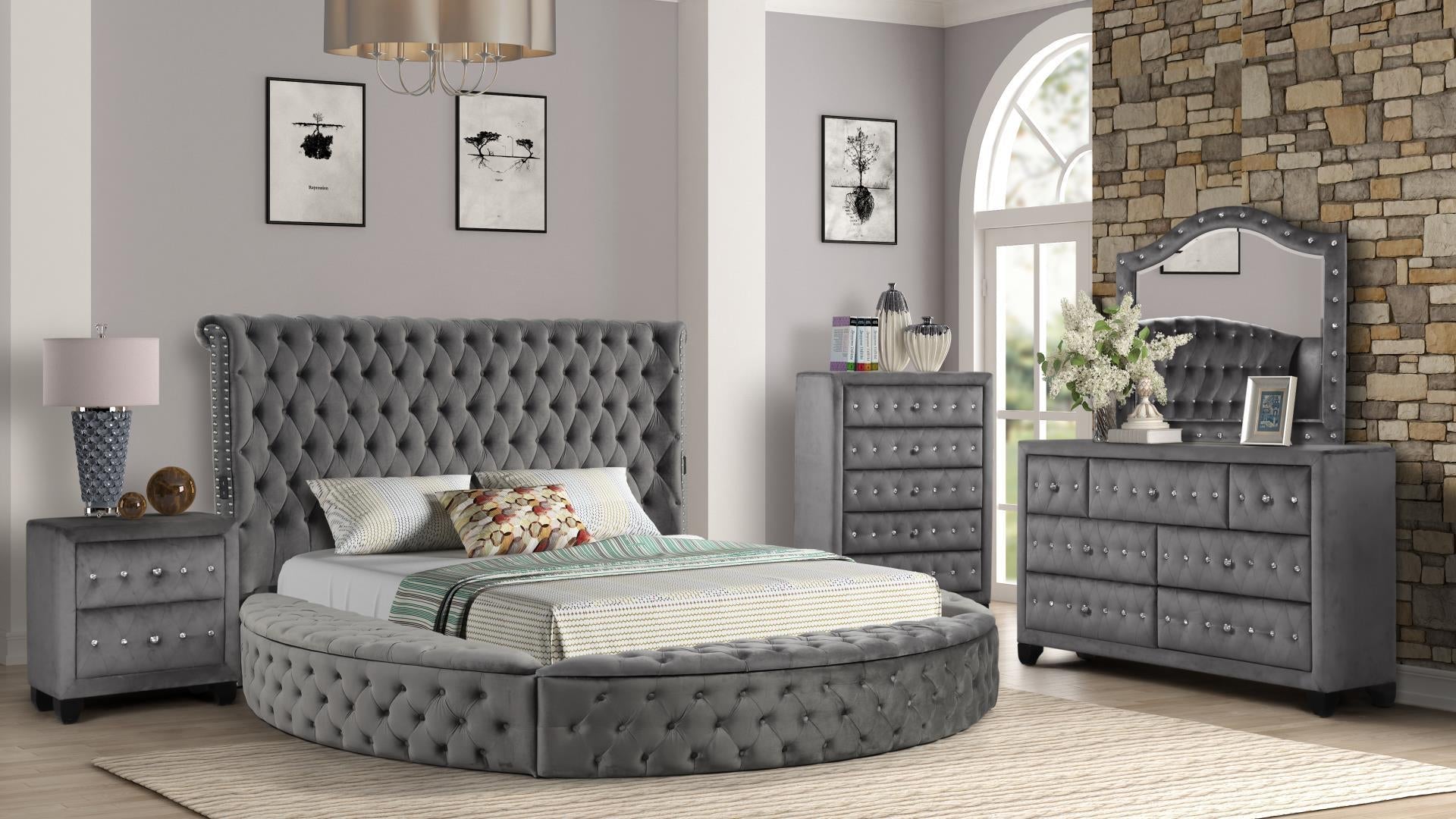BEDROOM SET WITH DRESSER